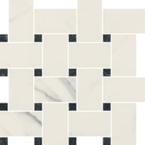Плитка Paradyz Universal Mosaics Bianco Pantos 26.6x26.6 см, поверхность матовая