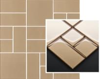 Плитка Paradyz Universal Mosaics Szklana Gold Mix 29.8x29.8 см, поверхность глянец