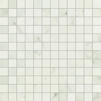 Плитка Refin Prestigio Carrara Lucido Mosaico R 30x30 см, поверхность полированная