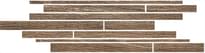 Плитка Rex Selection Oak Brown Modulo Listello Sfalsato 15x45 см, поверхность матовая