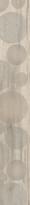 Плитка Rondine Daring Greige Infinity Rect 26.5x180 см, поверхность матовая, рельефная