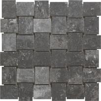 Плитка Rondine London Charcoal Mosaico 30x30 см, поверхность матовая