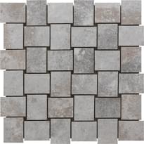 Плитка Rondine London Fog Mosaico 30x30 см, поверхность матовая, рельефная