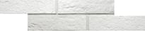 Плитка Rondine New York White Brick 6x25 см, поверхность матовая, рельефная