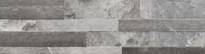 Плитка Rondine Tiffany Grey 15x61 см, поверхность матовая, рельефная
