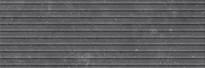 Плитка Saloni B-Stone Geom Grafito 25x75 см, поверхность матовая, рельефная