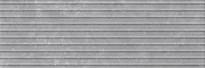 Плитка Saloni B-Stone Geom Gris 25x75 см, поверхность матовая, рельефная