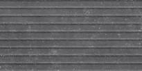 Плитка Saloni B-Stone Outline Grafito 30x60 см, поверхность матовая, рельефная