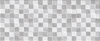 Плитка Savoia Trani Mosaico Grigio-Perla 25x60 см, поверхность глянец, рельефная