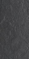 Плитка Seranit Riverstone Black 60x120 см, поверхность матовая, рельефная