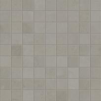 Плитка Settecento Evoque Mosaico Cemento 2.9x2.9 Su Rete 29.9x29.9 см, поверхность матовая, рельефная