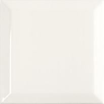 Плитка Tonalite Diamante Bianco D 15x15 см, поверхность глянец, рельефная