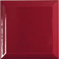 Плитка Tonalite Diamante Bordeaux D 15x15 см, поверхность глянец, рельефная
