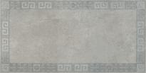 Плитка Versace Greek Cassettone Grigio 40x80 см, поверхность матовая