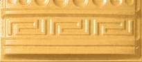 Плитка Versace Palace Gold Terminale Colonna Gold 8x19.7 см, поверхность полированная, рельефная