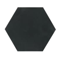 Плитка Via Standard Issue Hex.16 Schwarz 6-60 13.85x16 см, поверхность матовая