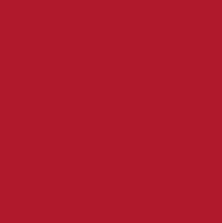 Плитка VitrA Color Ral 0304050 Red Matt 15x15 см, поверхность матовая