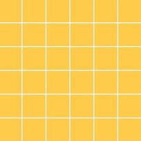 Плитка VitrA Color Ral 1018 Yellow Glossy Dm 5x5 30x30 см, поверхность глянец
