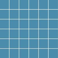 Плитка VitrA Color Ral 2306020 Blue Matt Dm 5x5 30x30 см, поверхность матовая
