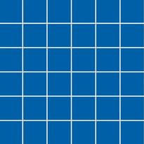 Плитка VitrA Color Ral 2603035 Aqua Blue Glossy Dm 5x5 30x30 см, поверхность глянец