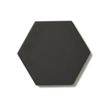 Плитка Winckelmans Simple Colors Hexagon Hex.10 Black Noi 10x11.5 см, поверхность матовая