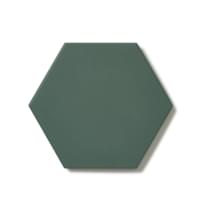 Плитка Winckelmans Simple Colors Hexagon Hex.10 Dark Green Vef 10x11.5 см, поверхность матовая