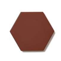 Плитка Winckelmans Simple Colors Hexagon Hex.10 Red Rou 10x11.5 см, поверхность матовая