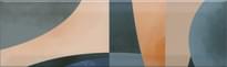Плитка Керама Марацци Закат Декор А06 8.5x28.5 см, поверхность глянец