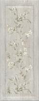 Плитка Керама Марацци Кантри Шик Серый Панель Декорированный 20x50 см, поверхность матовая