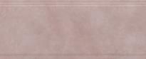 Плитка Керама Марацци Марсо Бордюр Розовый Обрезной 12x30 см, поверхность матовая