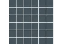 Плитка Керама Марацци Про Чементо Декор Мозаичный Синий Тёмный Матовый 30x30 см, поверхность матовая