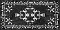 Плитка Керама Марацци Риальто Серый Тёмный Декорированный Лаппатированный 119.5x238.5 см, поверхность полированная