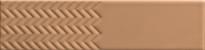 Плитка 41zero42 Biscuit Waves Terra Распродажа 5x20 см, поверхность матовая