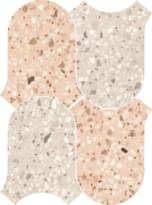 Плитка 41zero42 Chicco Onda Rosa Greige 27x36.5 см, поверхность матовая