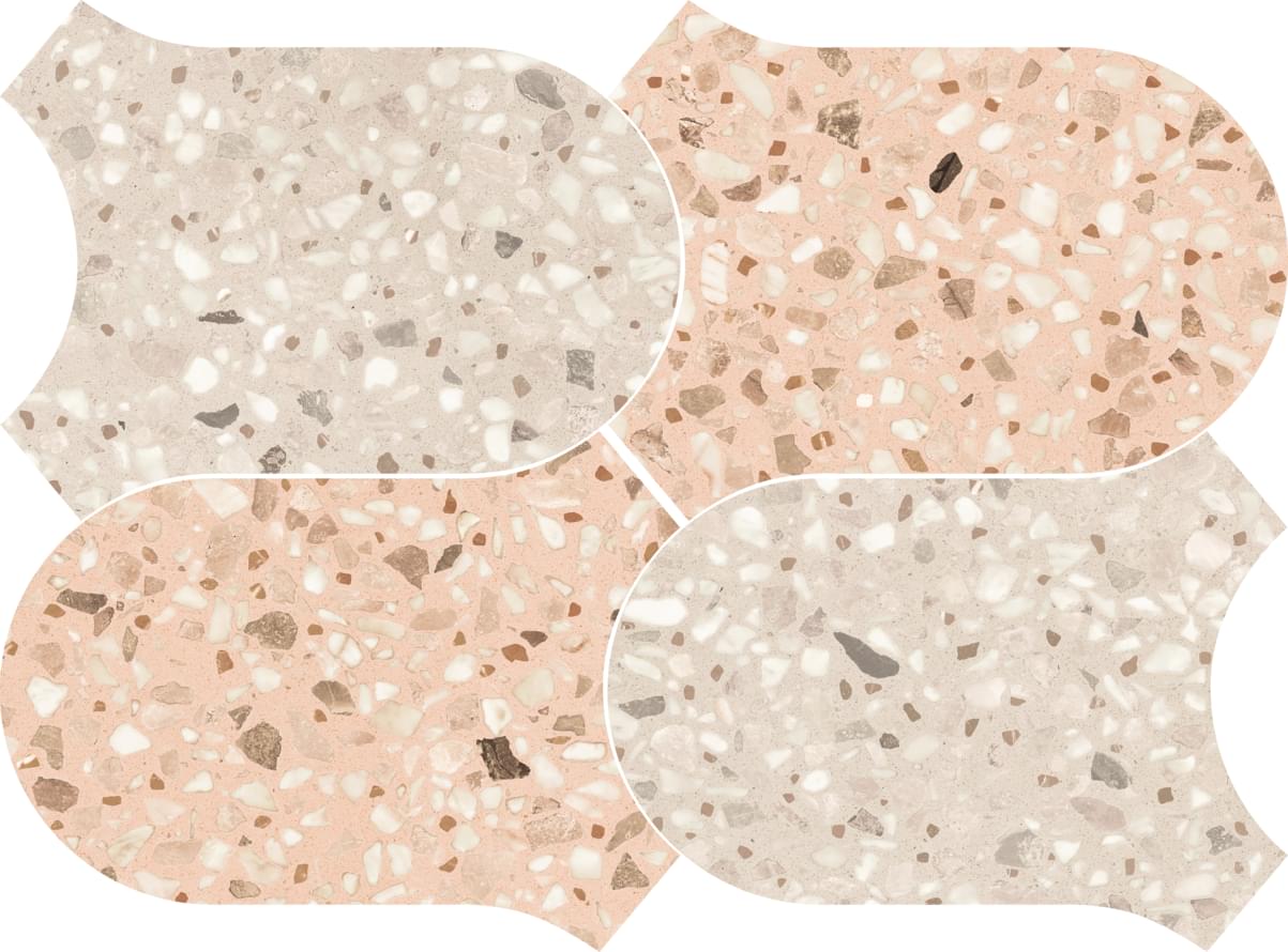 41zero42 Chicco Onda Rosa Greige 27x36.5 41zero42 Chicco Onda Rosa Greige 27x36.5