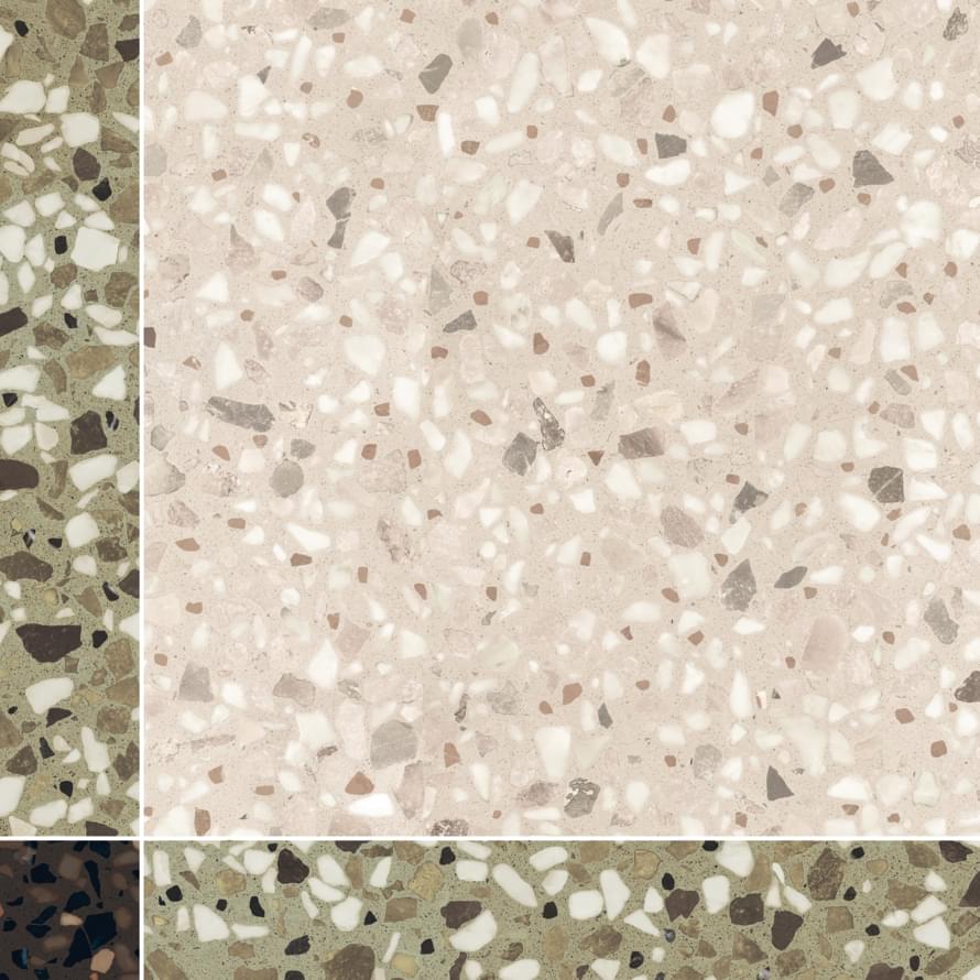 41zero42 Chicco Regolo Greige Verde Cacao 34.5x34.5 41zero42 Chicco Regolo Greige Verde Cacao 34.5x34.5