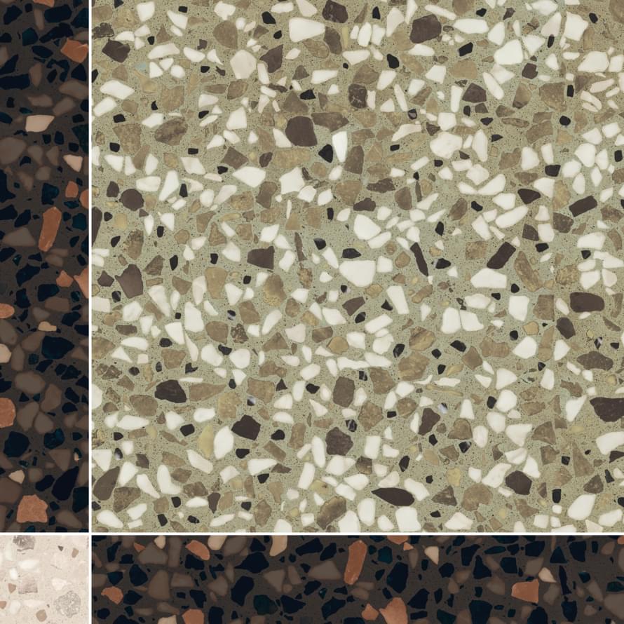 41zero42 Chicco Regolo Verde Cacao Greige 34.5x34.5 41zero42 Chicco Regolo Verde Cacao Greige 34.5x34.5