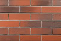 Плитка ABC Klinker Klinker Fasad Rotbunt Struktur To Str 7.1x24 см, поверхность матовая, рельефная