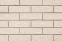 Плитка ABC Klinker Klinker Fasad Weiss Struktur Str 7.1x24 см, поверхность матовая, рельефная