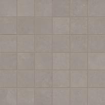 Плитка ABK Docks Mosaico Quadretti Grey 30x30 см, поверхность матовая