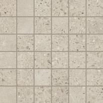 Плитка ABK Downtown Mosaico Quadretti Ecru Rett 30x30 см, поверхность матовая
