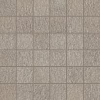 Плитка ABK Downtown Mosaico Quadretti Walk Earth 30x30 см, поверхность матовая, рельефная