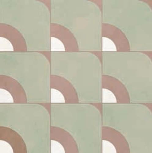 Плитка ABK Kaleidos Fan Nat 60x60 см, поверхность матовая