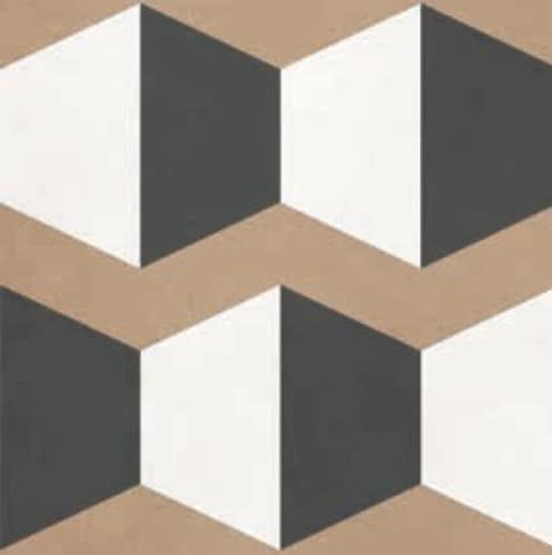 Плитка ABK Kaleidos Hexagon Nat 60x60 см, поверхность матовая