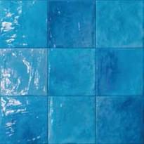 Плитка ABK Poetry Colors Blue 10x10 см, поверхность глянец