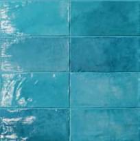Плитка ABK Poetry Colors Turquoise 7.5x15 см, поверхность глянец
