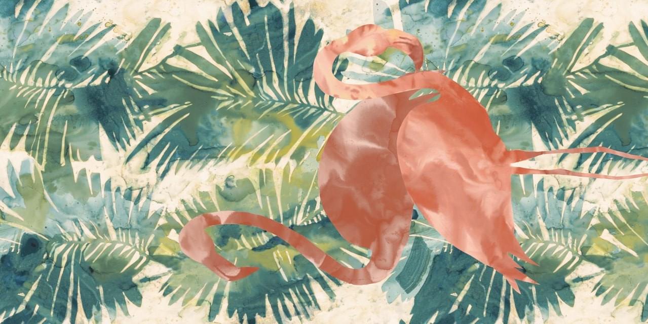 ABK Wide And Style Plus Digital+ Tropical Flamingo 120x278