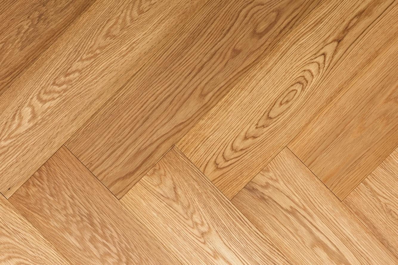 Паркетная доска Ablux Инженерная Ёлка Дуб Европейский Английская Елка Ottawa 14 мм 12.5x60 см, поверхность лак