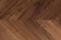 Паркетная доска Ablux Инженерная Ёлка Орех Американский Французская Елка 90x60 см, поверхность лак