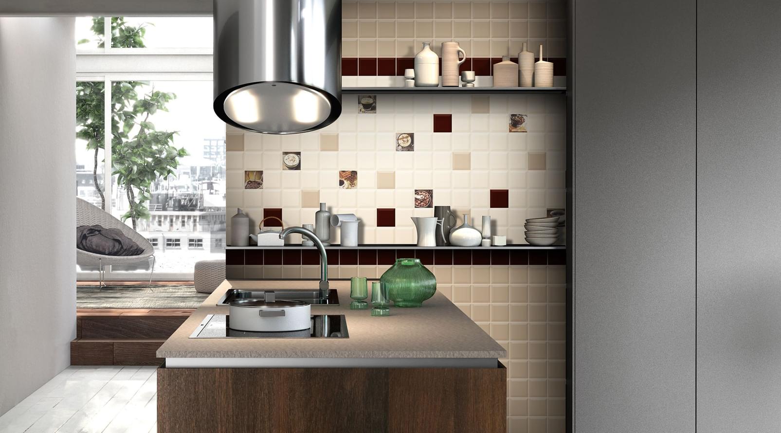 керамика фабрики Absolut Keramika коллекция Monocolor Biselado